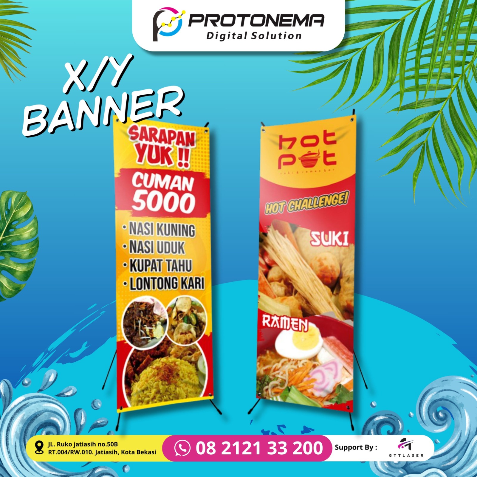 X Y Banner